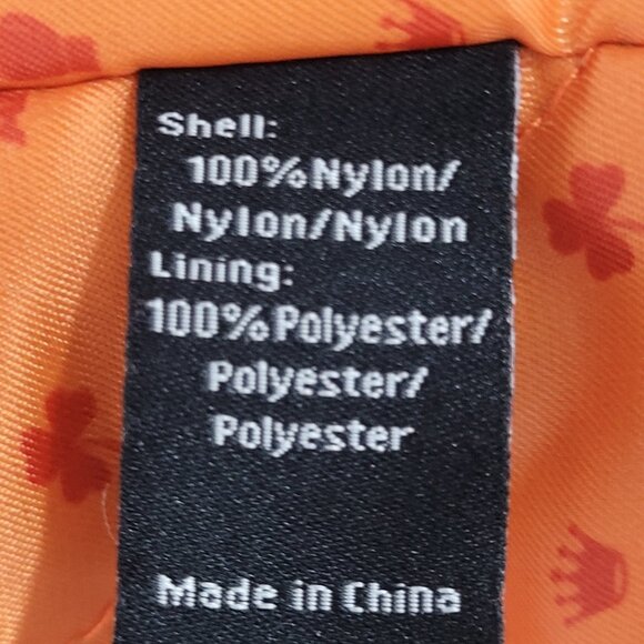 August Mcgregor Black Nylon Full Zip Inner Pocket Bomber Jacket Size Small S - Picture 4 of 16